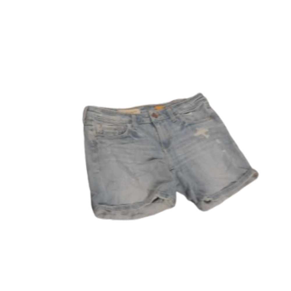 Pilcro the Letterpress by Anthropologie Light Wash Stet Jean Shorts  Sz 26